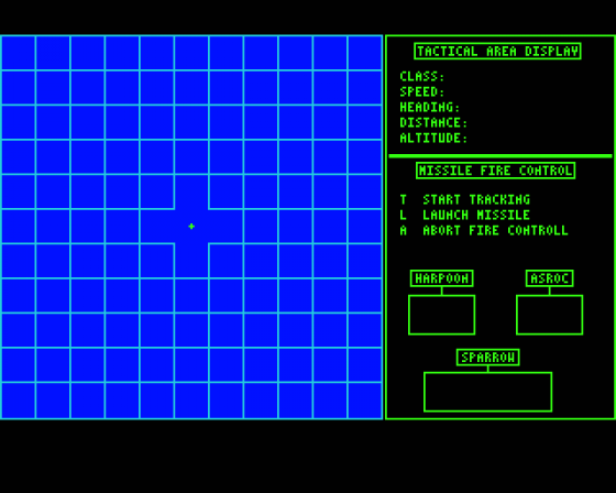 Operation Spruance: The Naval Warfare Simulation Screenshot 5 (Amiga 500)