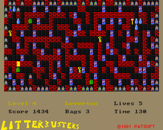 Litterbusters: The Game Screenshot 6 (Amiga 500)