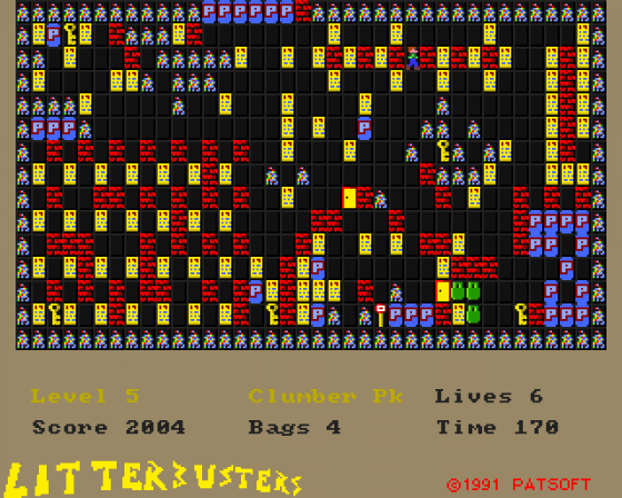 Litterbusters: The Game Screenshot 7 (Amiga 500)