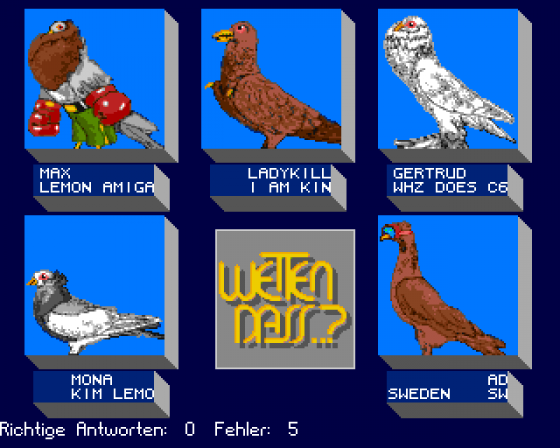 Wetten Dass..? Screenshot 5 (Amiga 500)