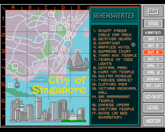 Die Stadt der Löwen Screenshot 9 (Amiga 500)