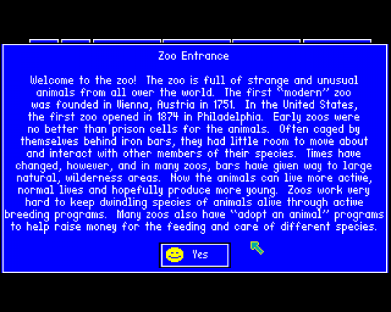 At the Zoo: Electric Crayon Deluxe Screenshot 6 (Amiga 500)