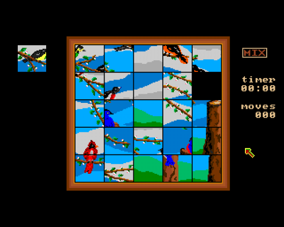 Easy and Fun: Four in One Screenshot 6 (Amiga 500)