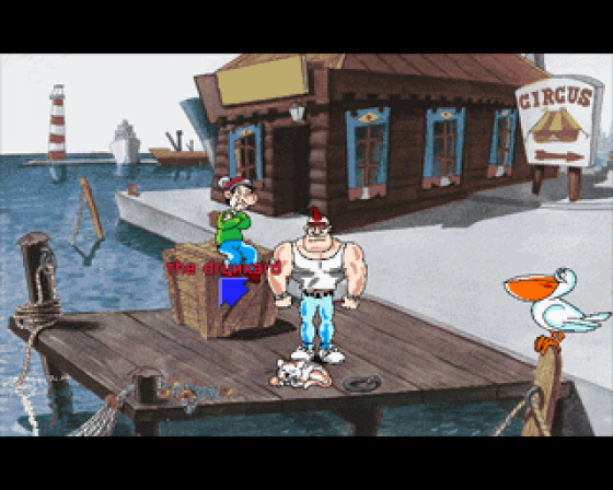 Big Red Adventure Screenshot 30 (Amiga 500)