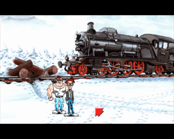 Big Red Adventure Screenshot 45 (Amiga 500)