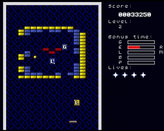 Breakout Screenshot 5 (Amiga 500)