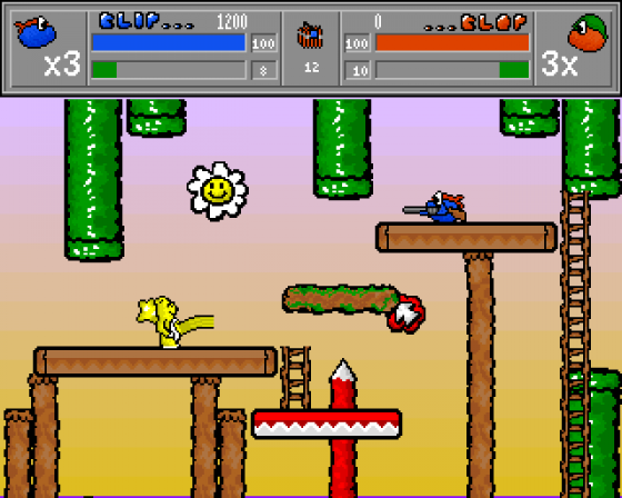 Blip 'n Blop: The Mario Hunters Screenshot 5 (Amiga 500)