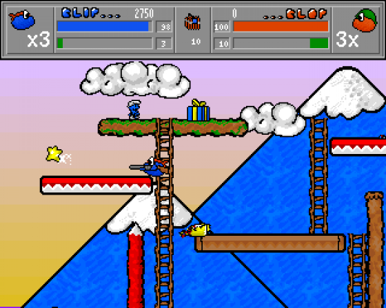 Blip 'n Blop: The Mario Hunters Screenshot 6 (Amiga 500)