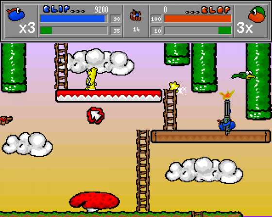 Blip 'n Blop: The Mario Hunters Screenshot 8 (Amiga 500)