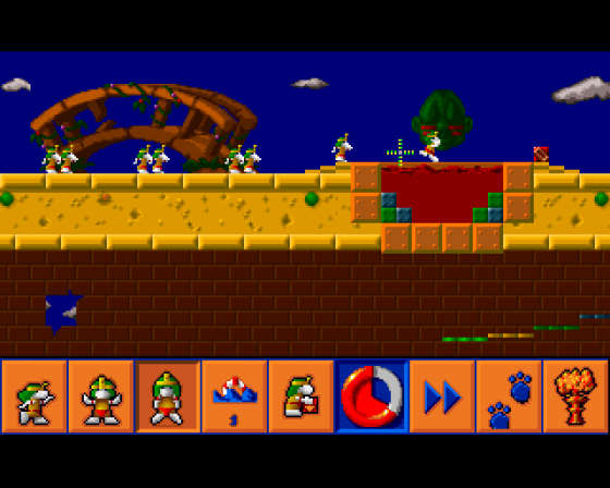 All New World Of Lemmings Screenshot 9 (Amiga 500)