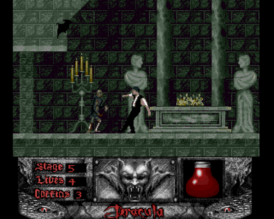 Bram Stoker's Dracula Screenshot 6 (Amiga 500)