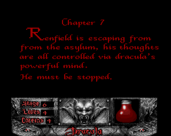 Bram Stoker's Dracula Screenshot 8 (Amiga 500)