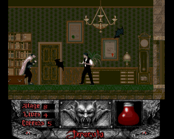 Bram Stoker's Dracula Screenshot 10 (Amiga 500)