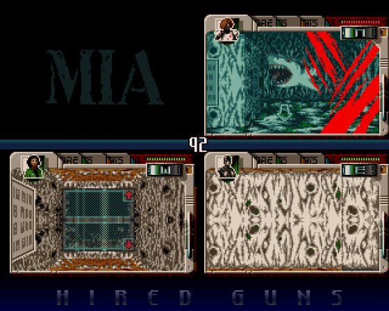 Hired Guns Screenshot 7 (Amiga 500)