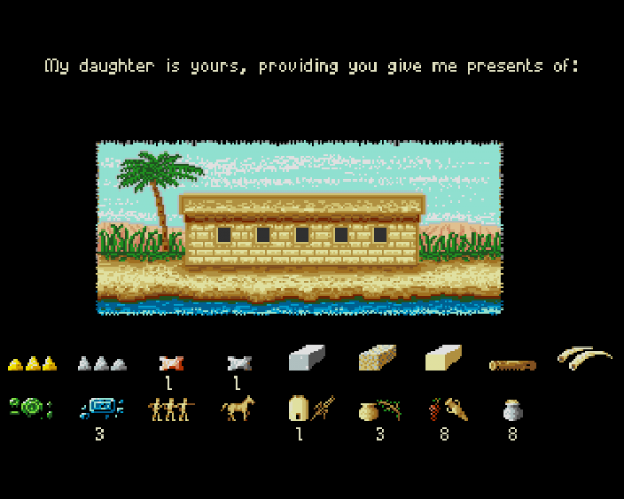 Pharaoh Screenshot 7 (Amiga 500)