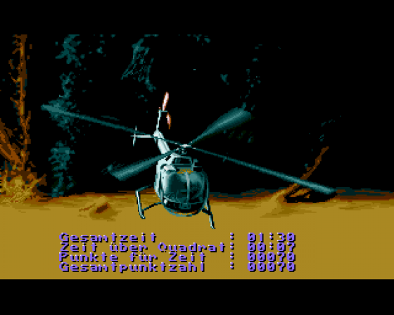 Helicopter Mission Screenshot 7 (Amiga 500)