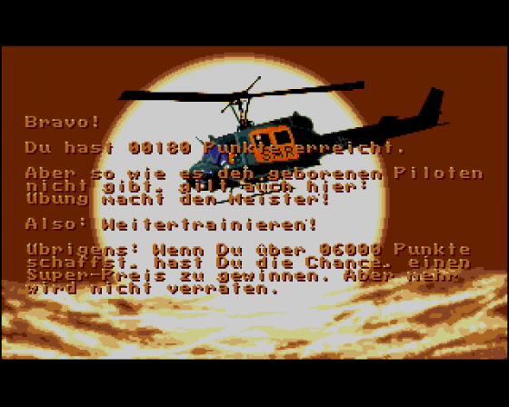 Helicopter Mission Screenshot 11 (Amiga 500)