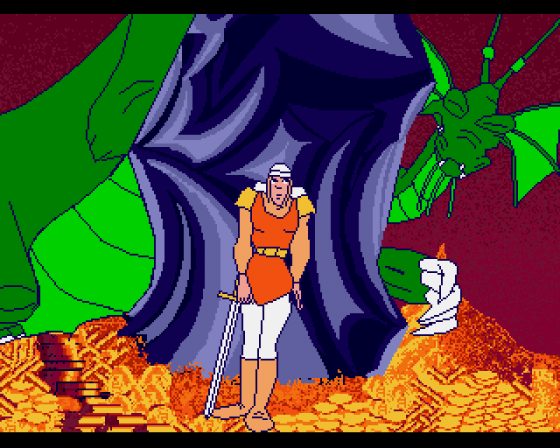 Dragon's Lair Screenshot 26 (Amiga 500)