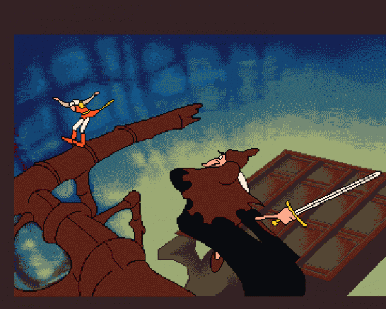 Dragon's Lair 2: Timewarp Screenshot 35 (Amiga 500)