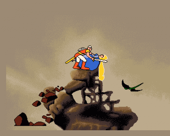 Dragon's Lair 2: Timewarp Screenshot 54 (Amiga 500)