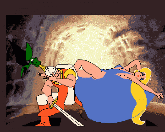 Dragon's Lair 2: Timewarp Screenshot 74 (Amiga 500)