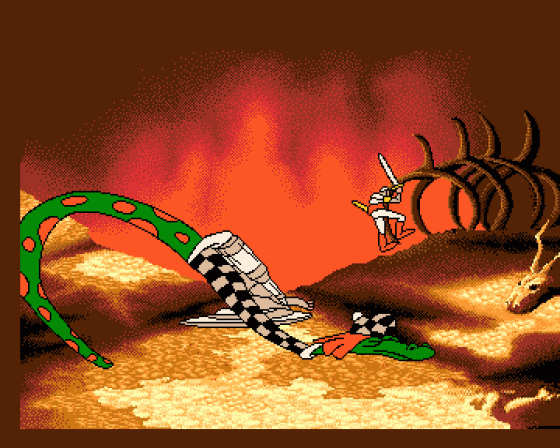 Dragon's Lair 2: Timewarp Screenshot 94 (Amiga 500)