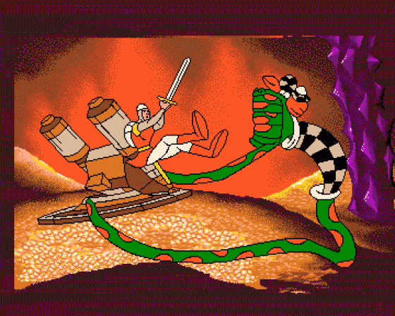 Dragon's Lair 2: Timewarp Screenshot 105 (Amiga 500)