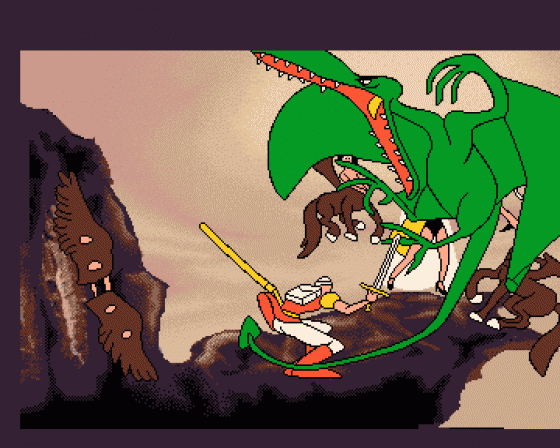 Dragon's Lair 2: Timewarp Screenshot 128 (Amiga 500)