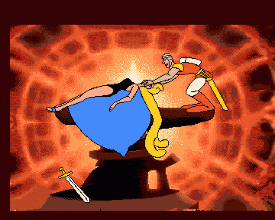 Dragon's Lair 2: Timewarp Screenshot 180 (Amiga 500)