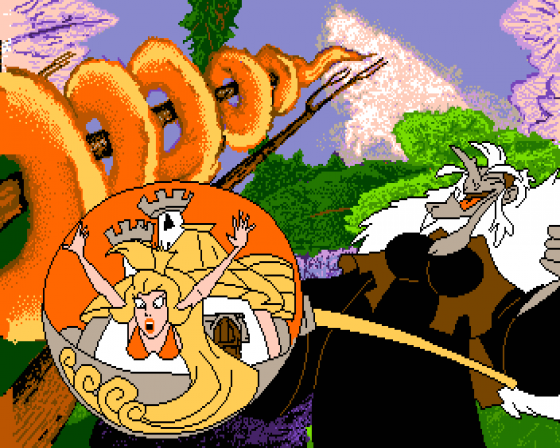 Dragon's Lair III: The Curse Of Mordread Screenshot 10 (Amiga 500)