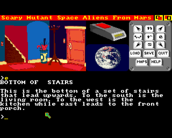 Scary Mutant Space Aliens from Mars Screenshot 8 (Amiga 500)