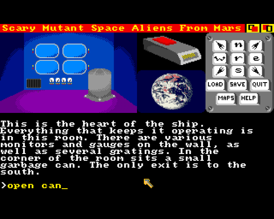 Scary Mutant Space Aliens from Mars Screenshot 13 (Amiga 500)