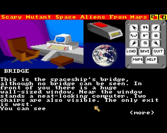 Scary Mutant Space Aliens from Mars Screenshot 15 (Amiga 500)