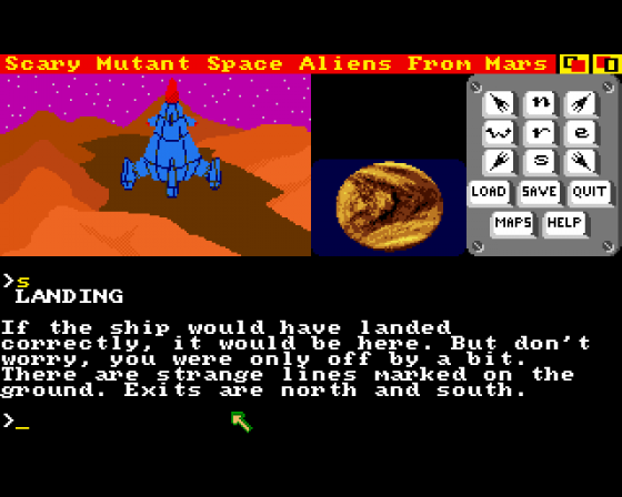 Scary Mutant Space Aliens from Mars Screenshot 17 (Amiga 500)