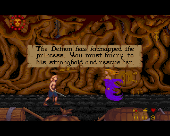 Wrath Of The Demon Screenshot 12 (Amiga 500)