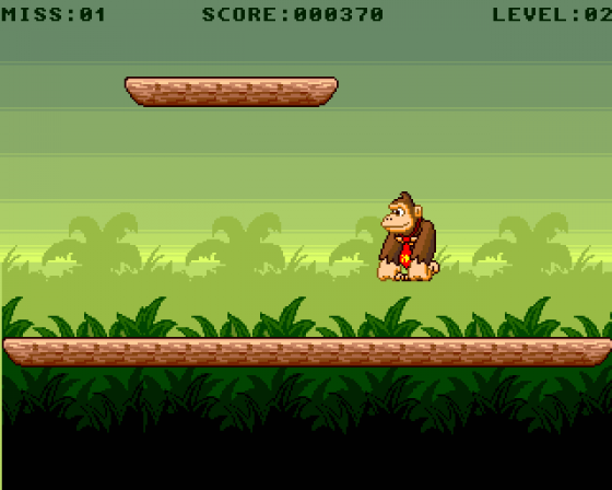 Donkey Downfall Screenshot 6 (Amiga 500)