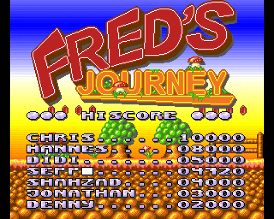 Fred's Journey Screenshot 13 (Amiga 500)