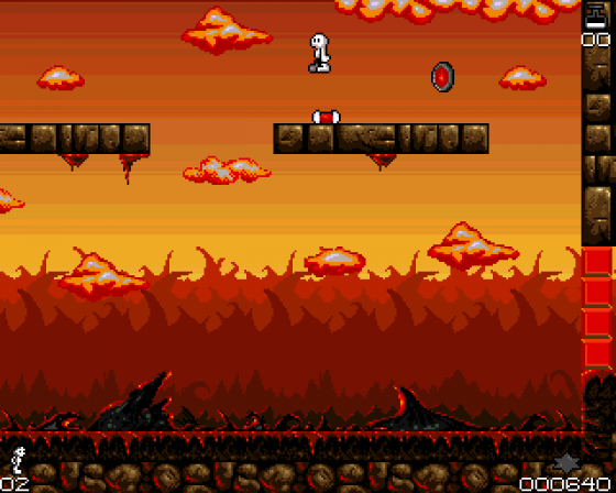 Trap Runner: Black Strawberry Cake Screenshot 17 (Amiga 500)