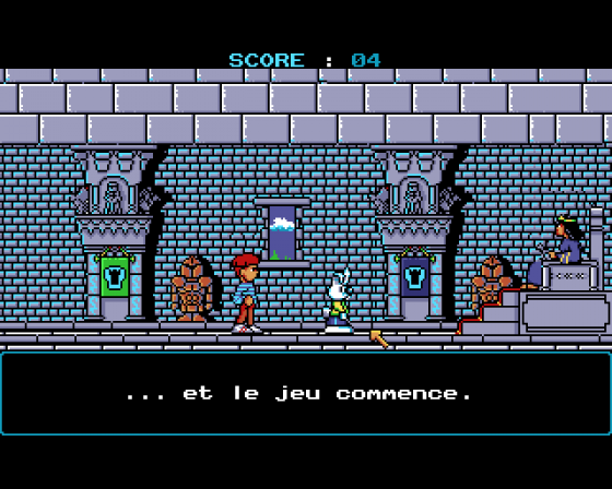 Le Labyrinthe De La Reine Des Ombres Screenshot 7 (Amiga 500)