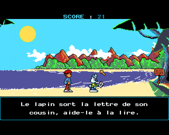 Le Labyrinthe De La Reine Des Ombres Screenshot 13 (Amiga 500)