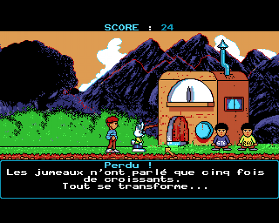 Le Labyrinthe De La Reine Des Ombres Screenshot 16 (Amiga 500)