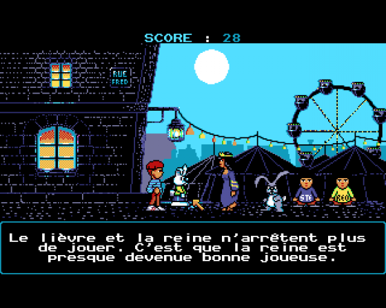 Le Labyrinthe De La Reine Des Ombres Screenshot 23 (Amiga 500)