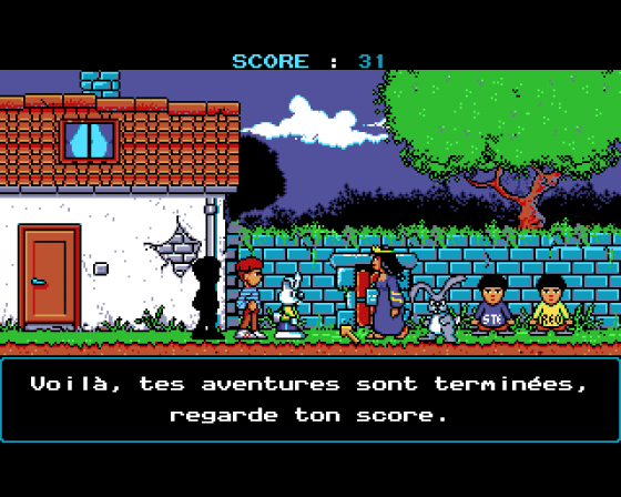 Le Labyrinthe De La Reine Des Ombres Screenshot 24 (Amiga 500)