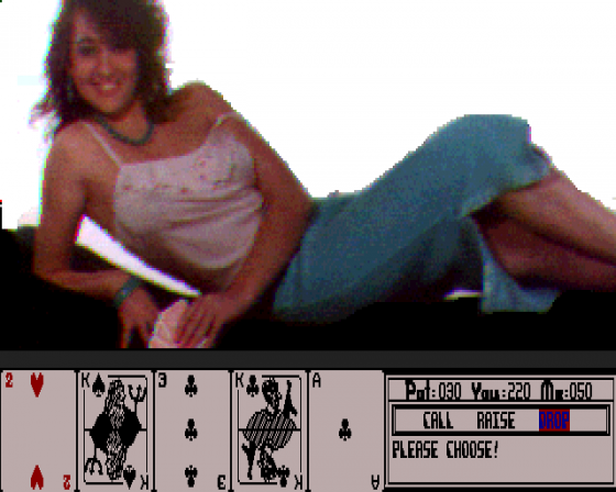 Hollywood Poker Screenshot 19 (Amiga 500)