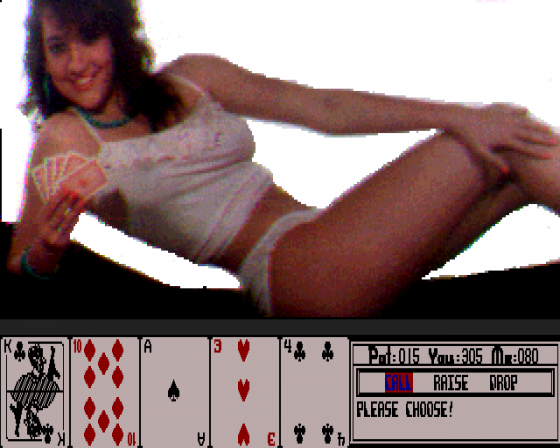 Hollywood Poker Screenshot 20 (Amiga 500)