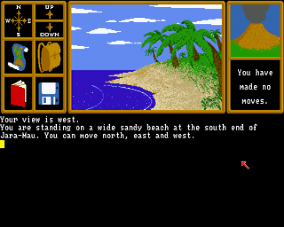 Jara-Tava: The Isle Of Fire Screenshot 5 (Amiga 500)