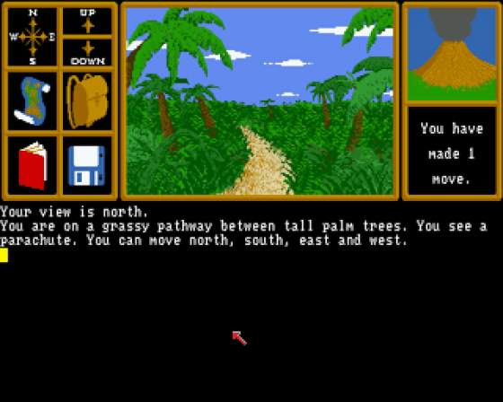 Jara-Tava: The Isle Of Fire Screenshot 6 (Amiga 500)