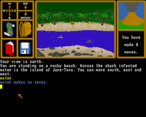 Jara-Tava: The Isle Of Fire Screenshot 10 (Amiga 500)