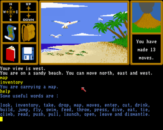 Jara-Tava: The Isle Of Fire Screenshot 14 (Amiga 500)