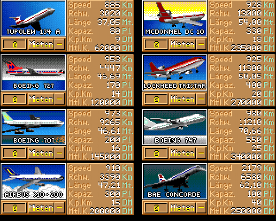 Travel Manager Screenshot 6 (Amiga 500)